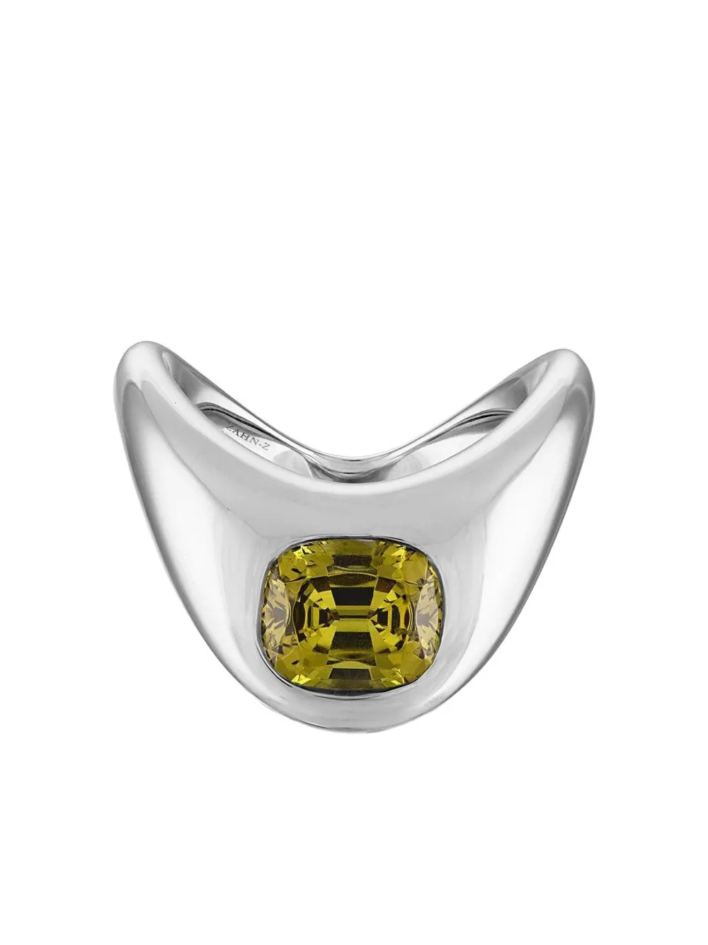 ZAHN-Z mali garnet ring - Argento