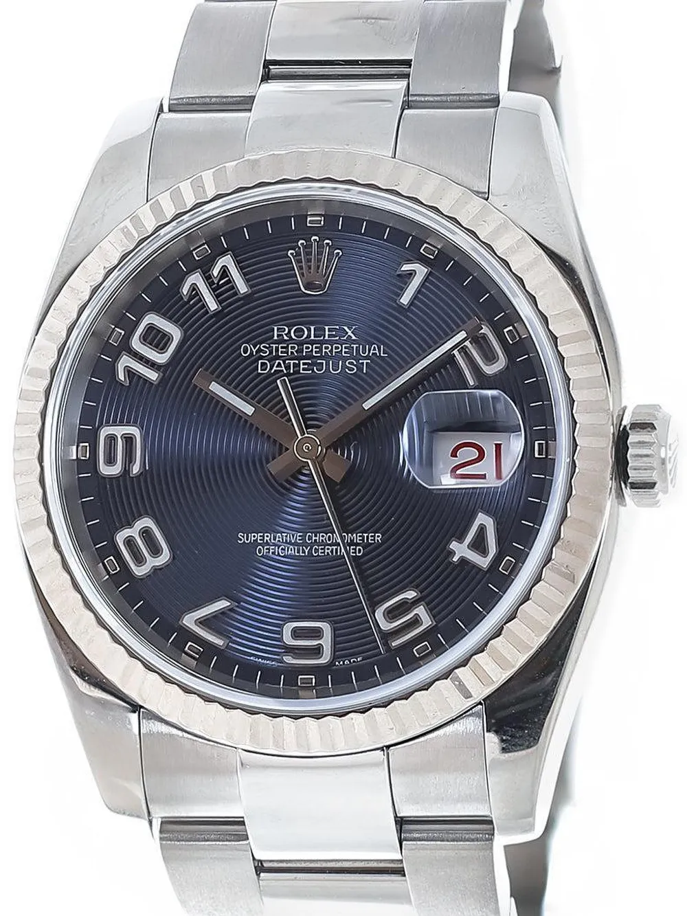  Rolex Navy Datejust 36mm - Blue 