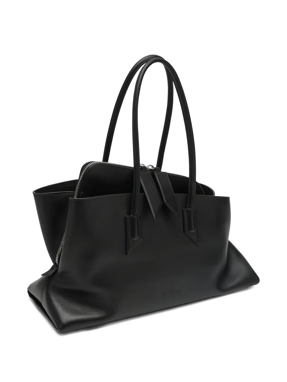 The Attico La Passeggiata medium shopper Zwart