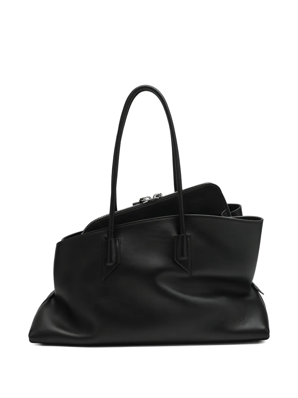 The Attico La Passeggiata medium shopper Zwart