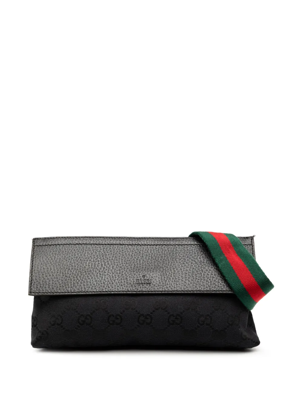 Gucci Pre-Owned 2000-2015 GG Canvas Web crossbody bag - Nero