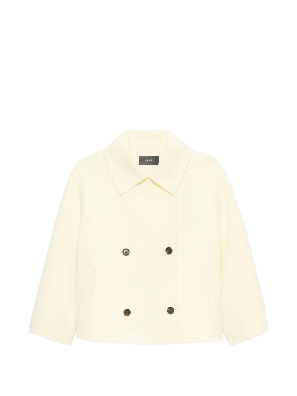 Arma Manila double-breasted jacket - Toni neutri