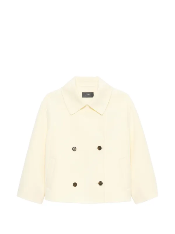 Arma Manila Double-breasted Jacket in Neutrals