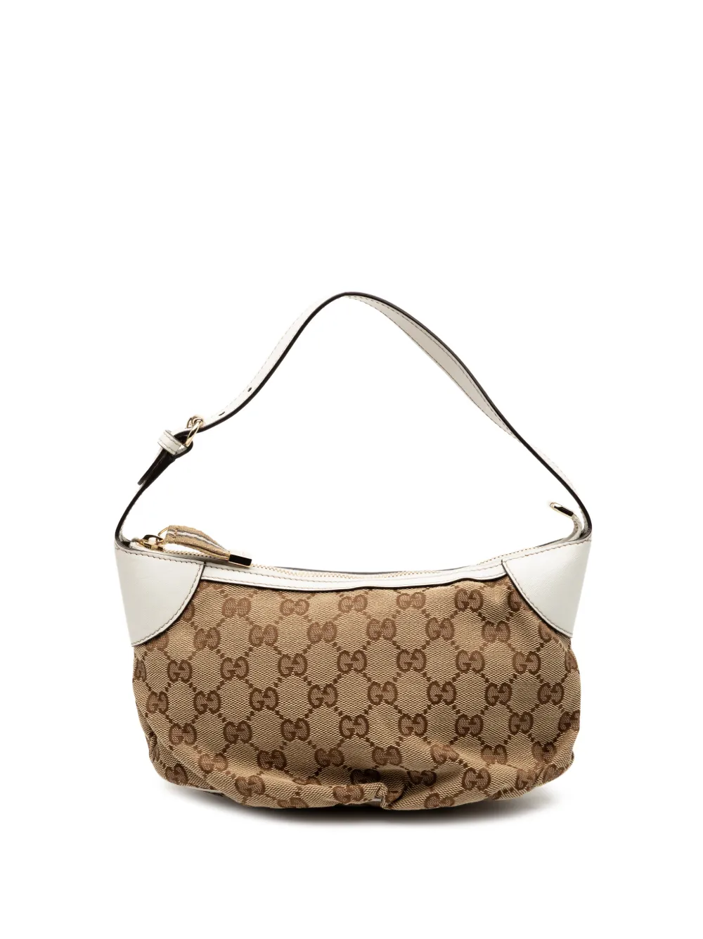 Gucci Pre-Owned 2000-2015 GG Canvas Web handbag - Marrone