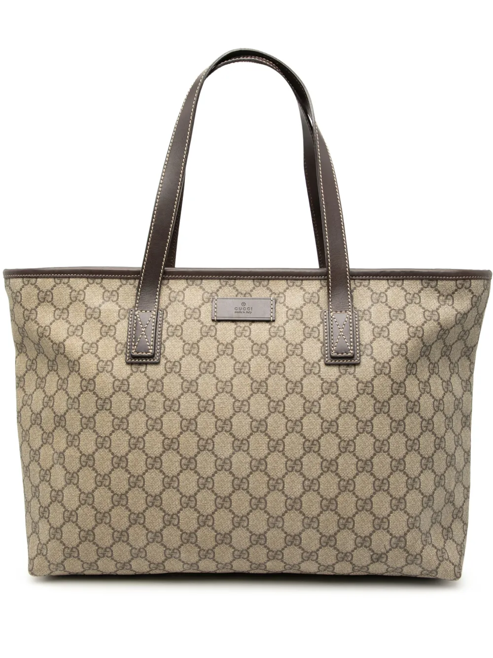 Gucci Pre-Owned 2000-2015 GG Supreme tote bag - Marrone