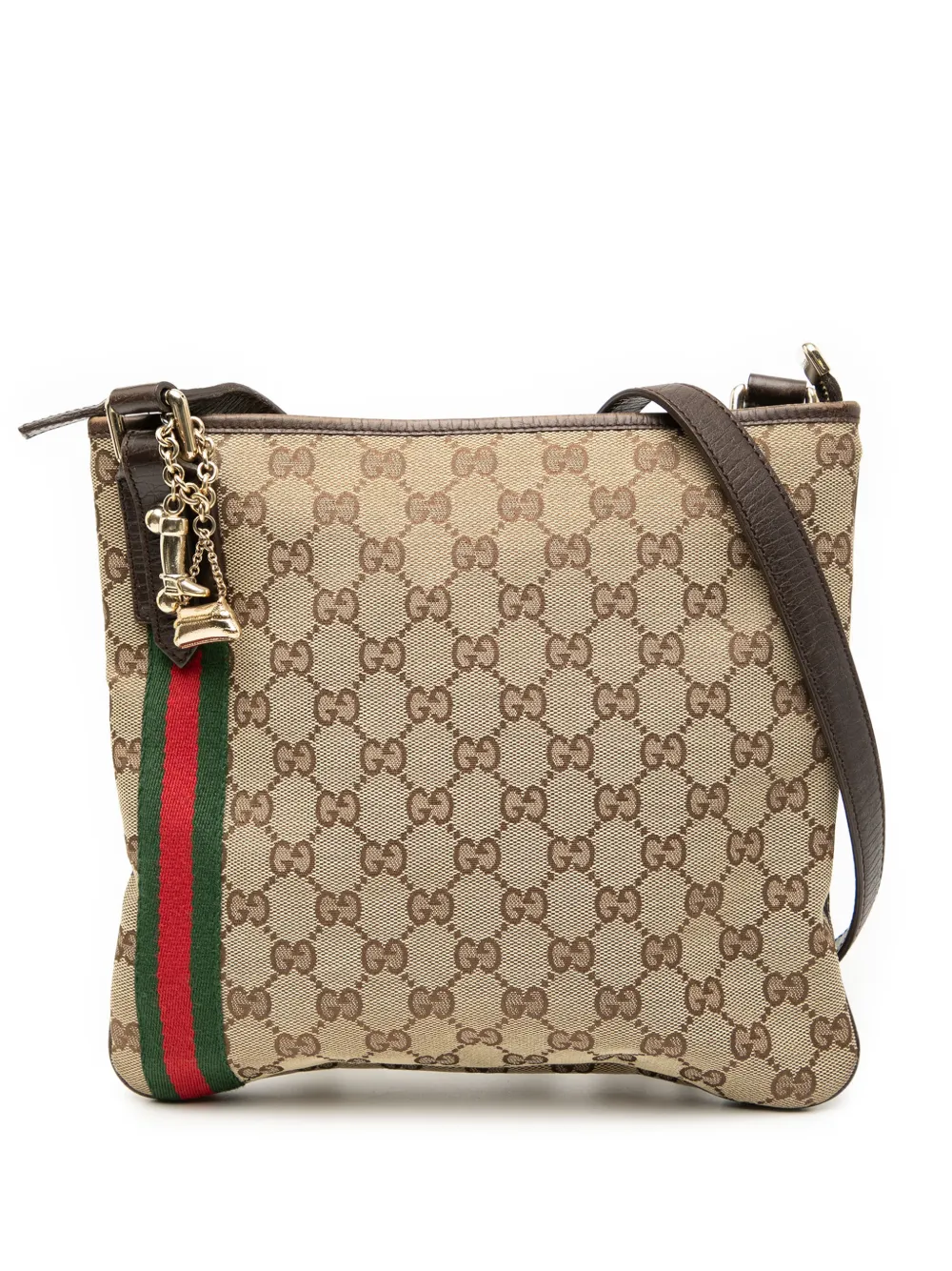 Gucci Pre-Owned 2000-2015 GG Canvas Jolicoeur crossbody bag - Marrone