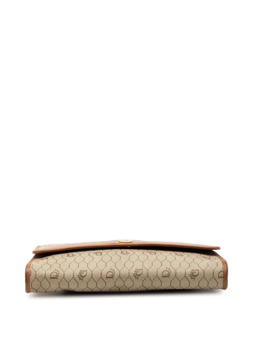 20th Century Honeycomb Coated Canvas Chain Shoulder Bag