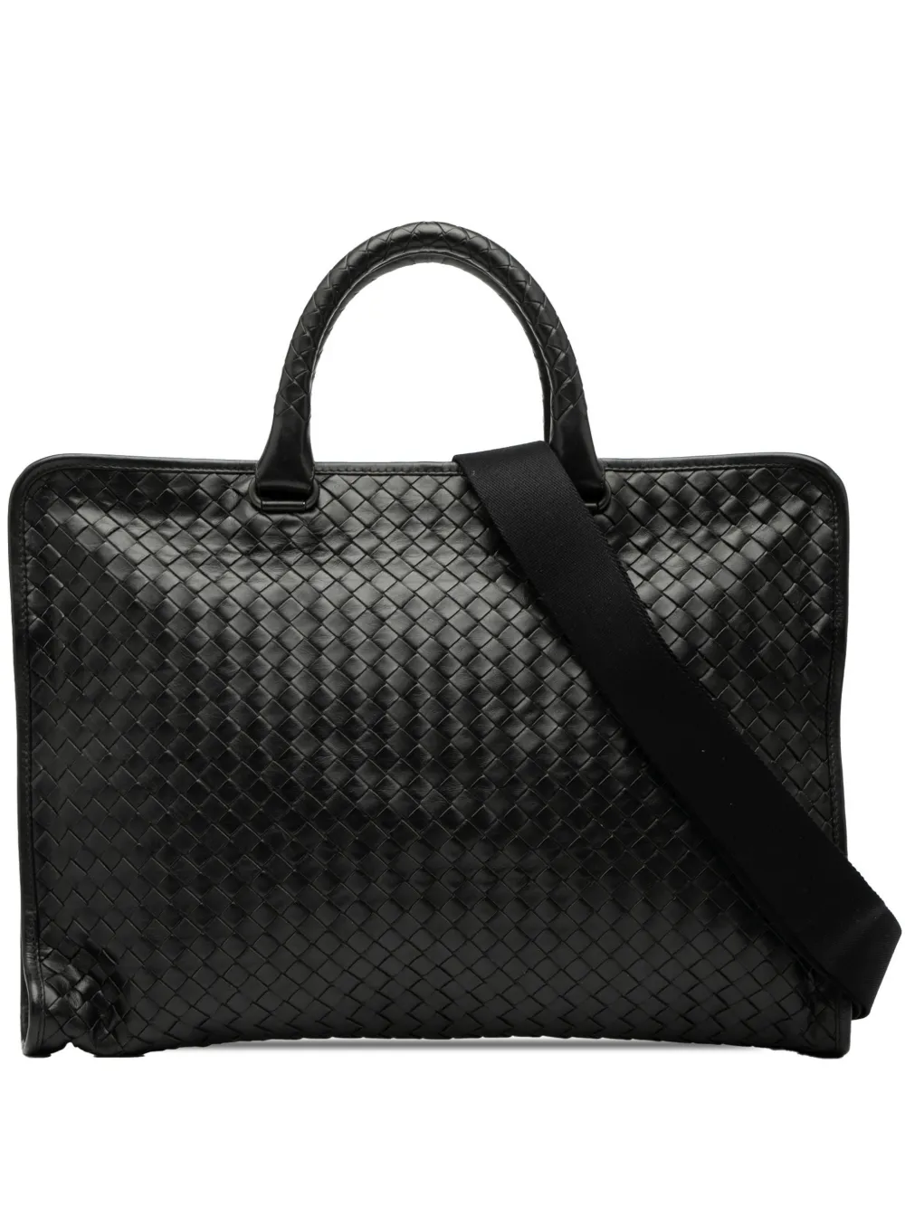 Bottega Veneta Pre-Owned 2012-2025 Nappa Intrecciato business bag - Nero