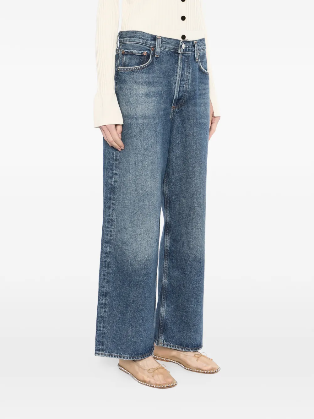  Agolde Low Slung Baggy Jeans - Blue 