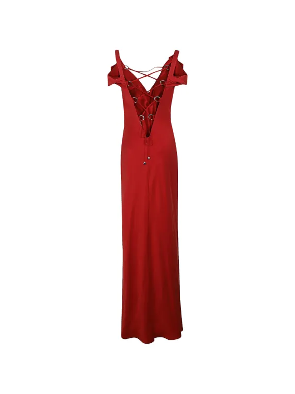 maria lucia hohan lace dress Maria Lucia Hohan Beige Lace Mid-Length Dress Size 40 FR
