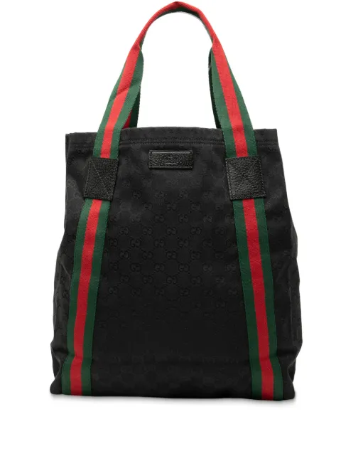 Gucci Pre-Owned 2000-2015 GG Canvas Web tote bag