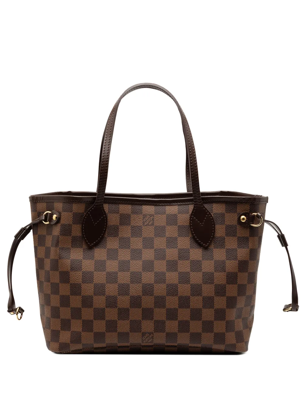 Louis Vuitton Pre-Owned 2011 Damier Ebene Neverfull PM tote bag - Marrone