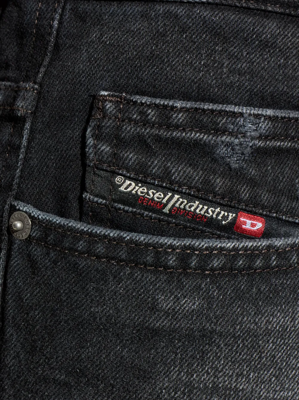 Diesel 2001 D-Macro Obebb jeans Zwart