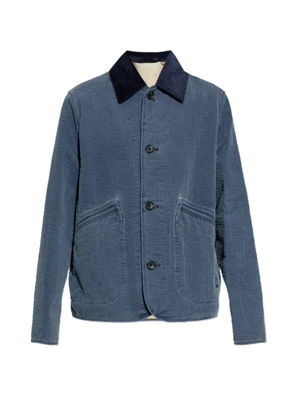 PS Paul Smith コーデュロイカラー ジャケット | ブルー | FARFETCH JP