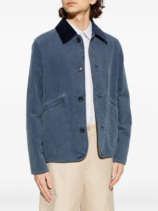 PS Paul Smith コーデュロイカラー ジャケット | ブルー | FARFETCH JP