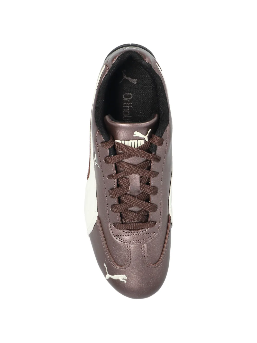 PUMA Speedcat sneakers met logodetail Bruin