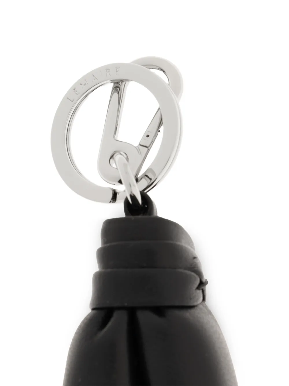  Lemaire Ring Loop Keyring - Black 