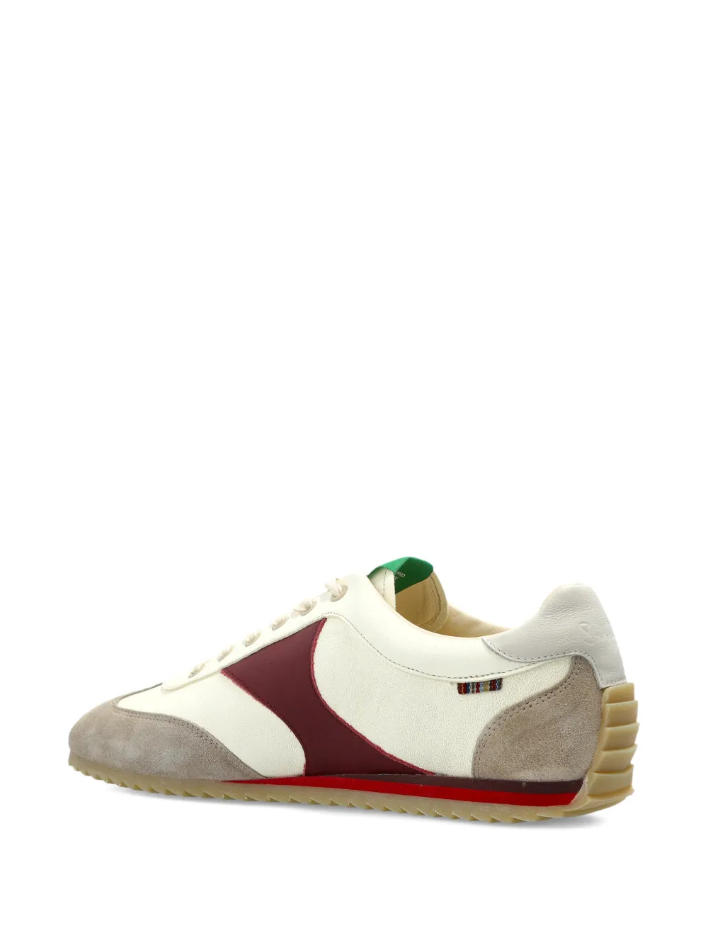 Paul Smith Sneakers met suède vlakken Beige
