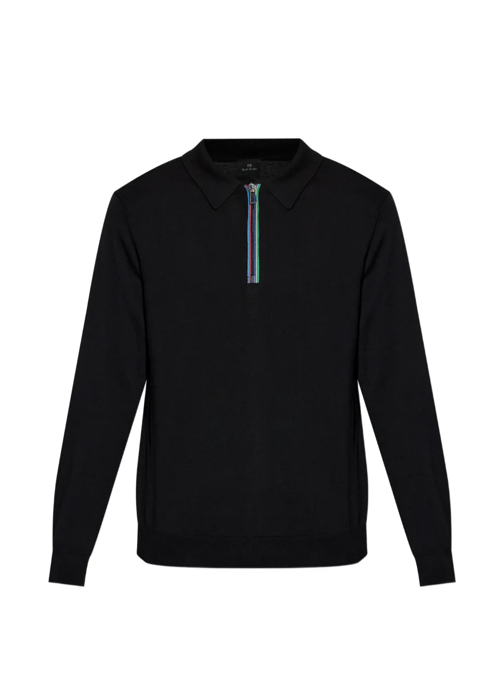 PS Paul Smith zip polo shirt - Nero