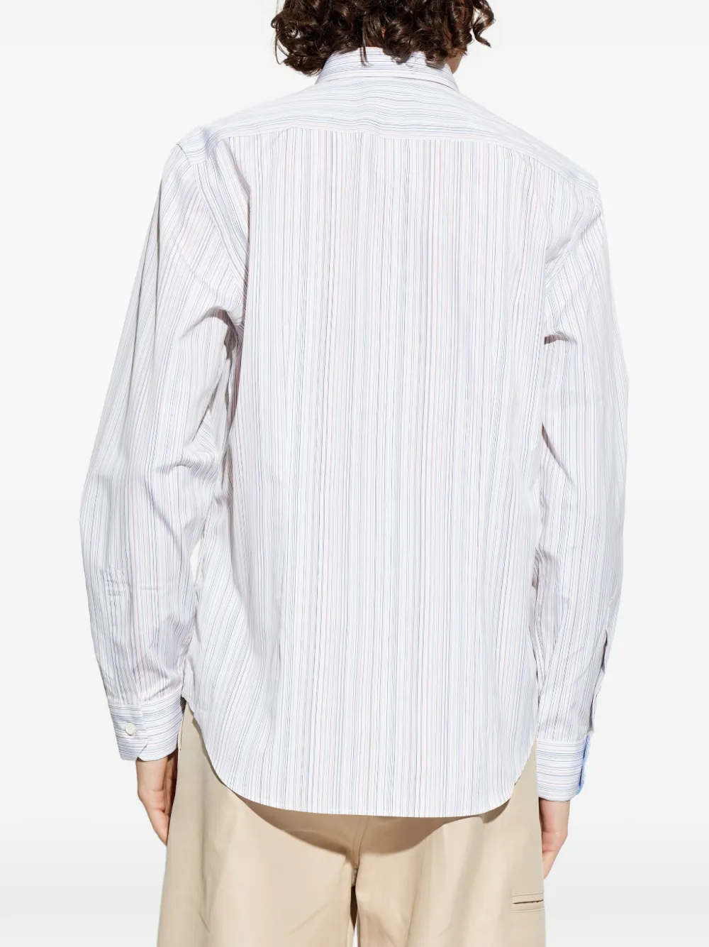 Paul Smith Gestreept overhemd Wit