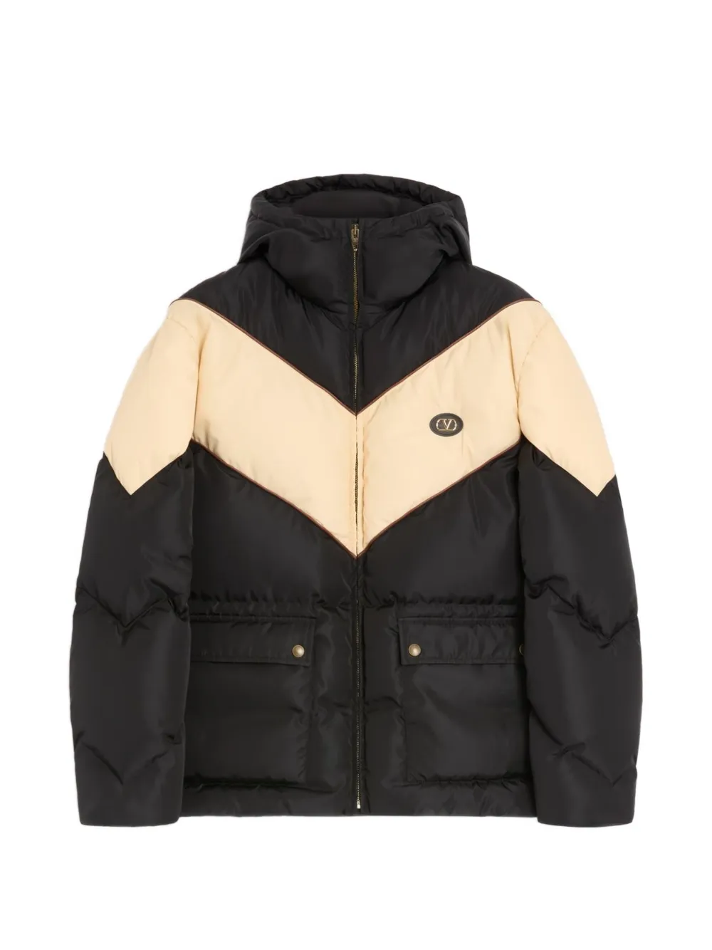 Valentino Garavani black hooded jacket - Nero