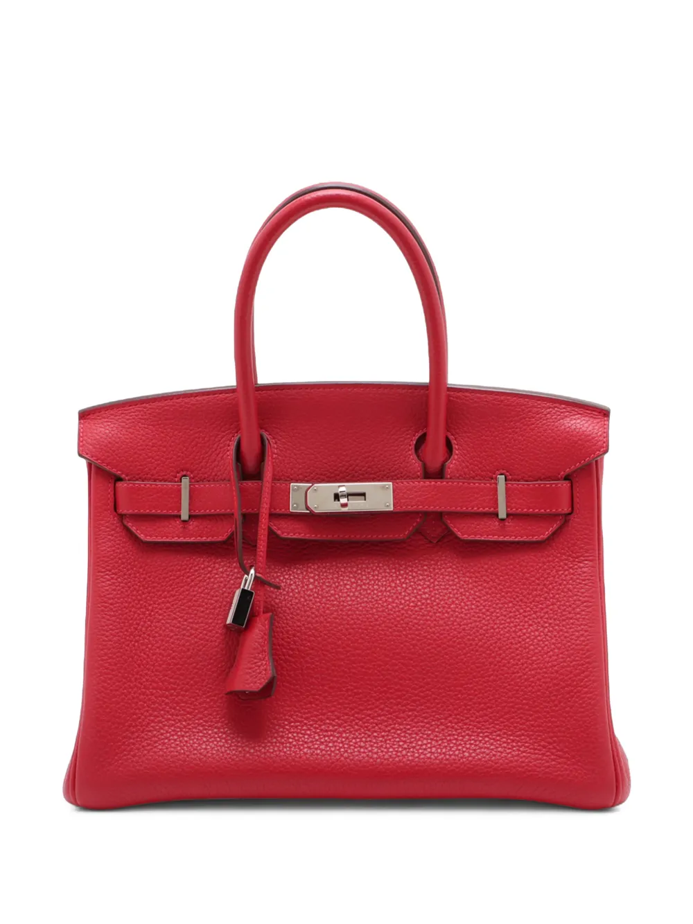 Hermès Pre-Owned 2012 Togo Birkin Retourne 30 handbag - Rosso