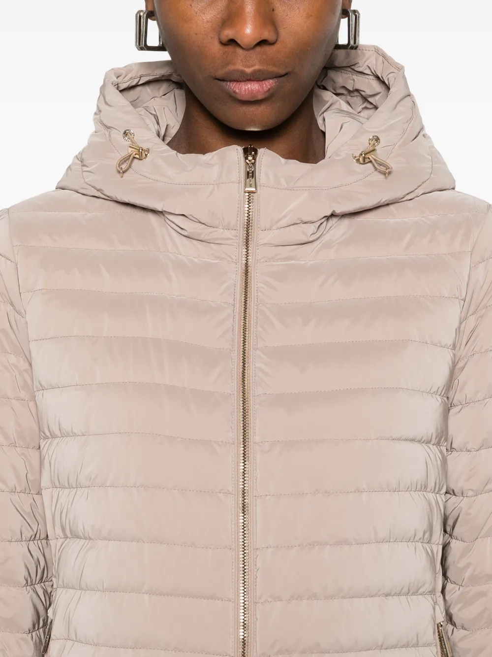 Moorer Jack met capuchon Beige