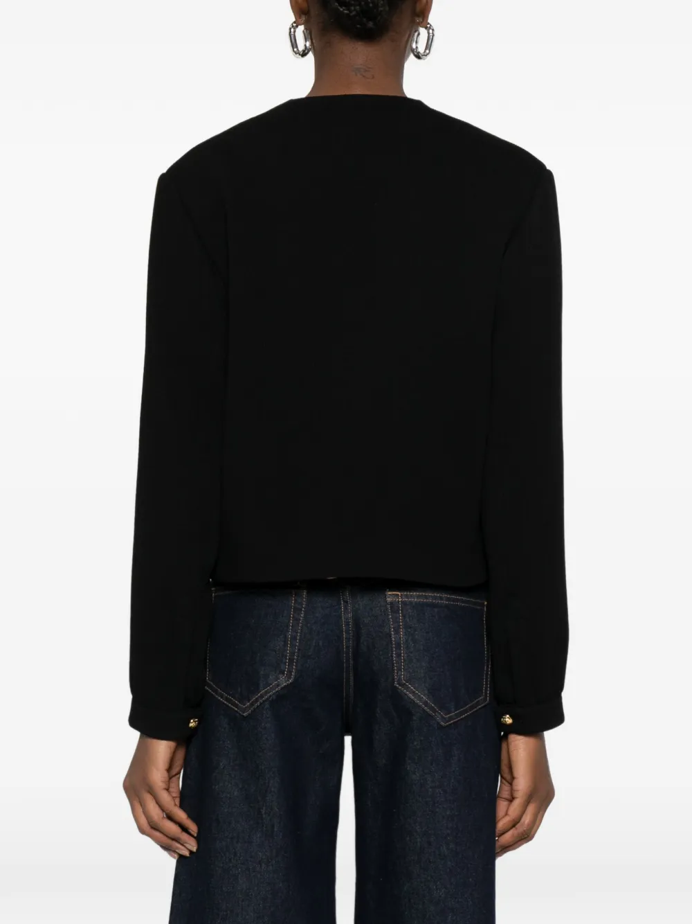 Riviera Button Crop Jacket