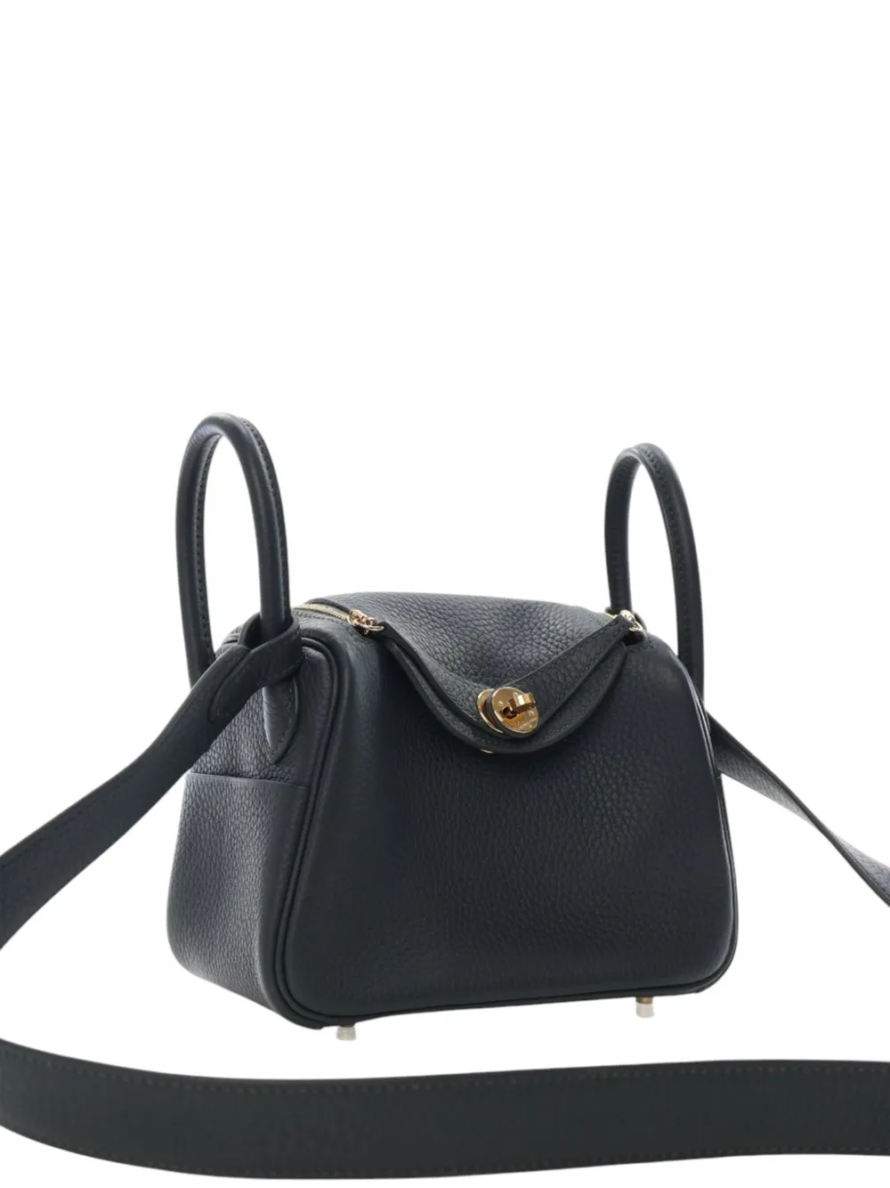 Hermès Pre-Owned 2025 Mini Clemence Lindy 20 satchel - Verde