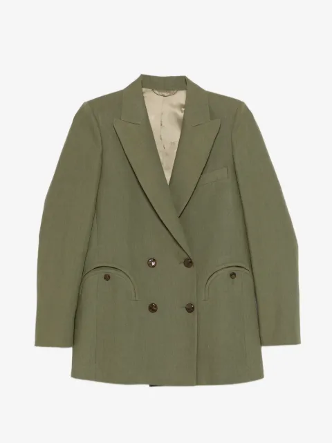 Blazé Milano Midday double-breasted pocket blazer