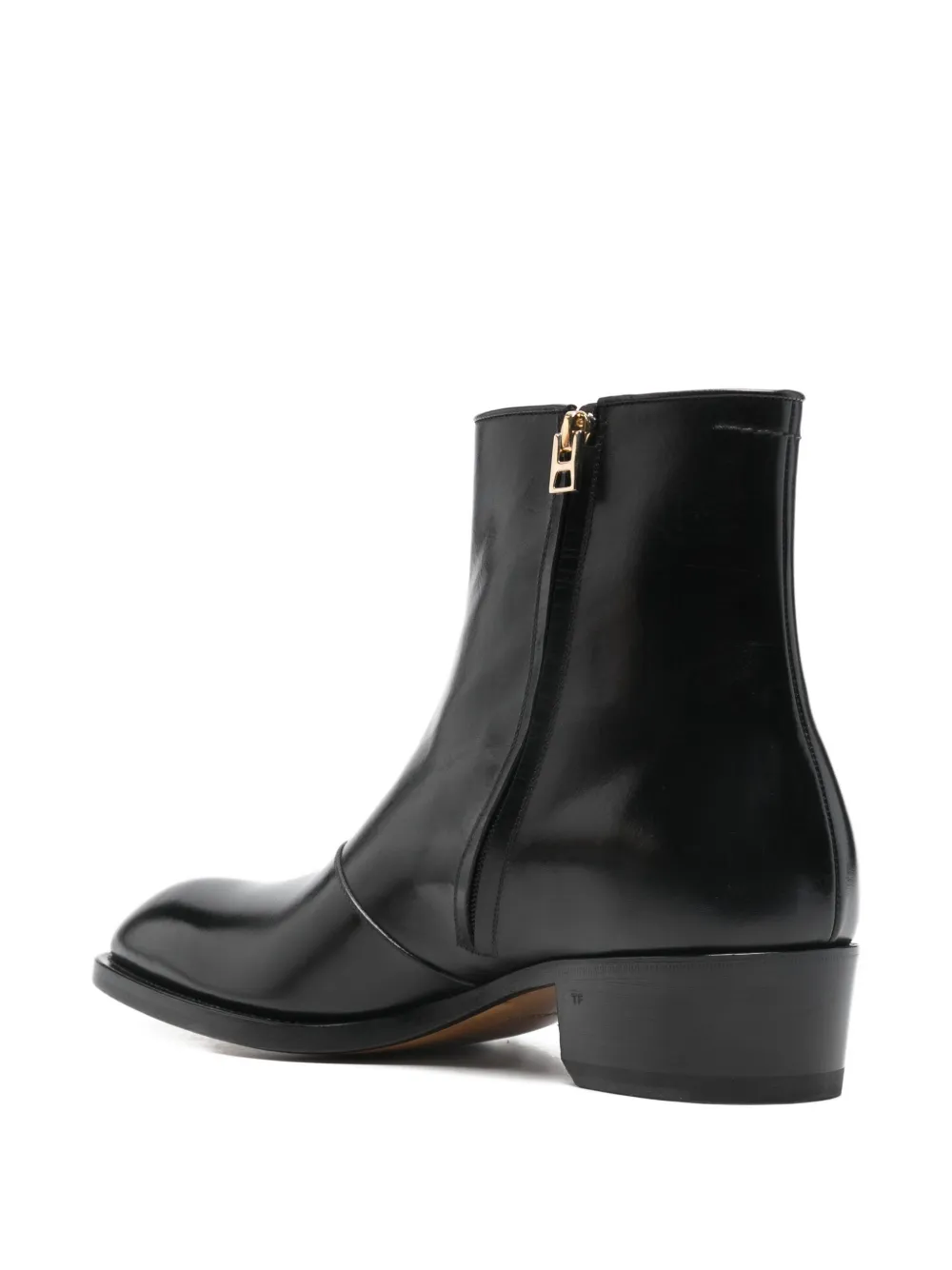 TOM FORD zip-fastening boots Zwart