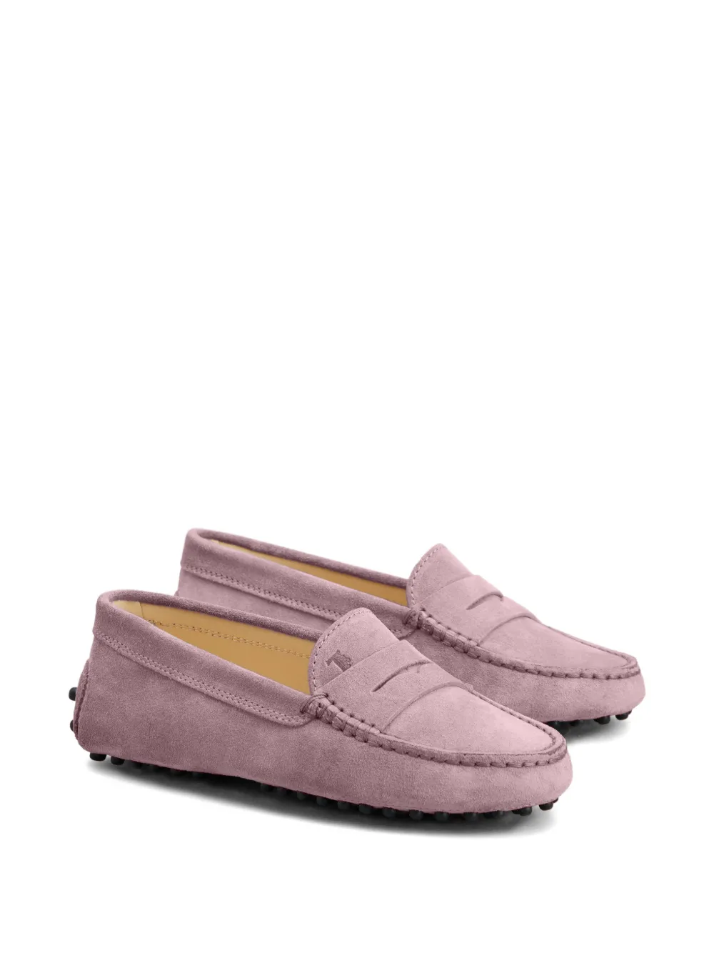 Tod's Gommino suede loafers - Rosa