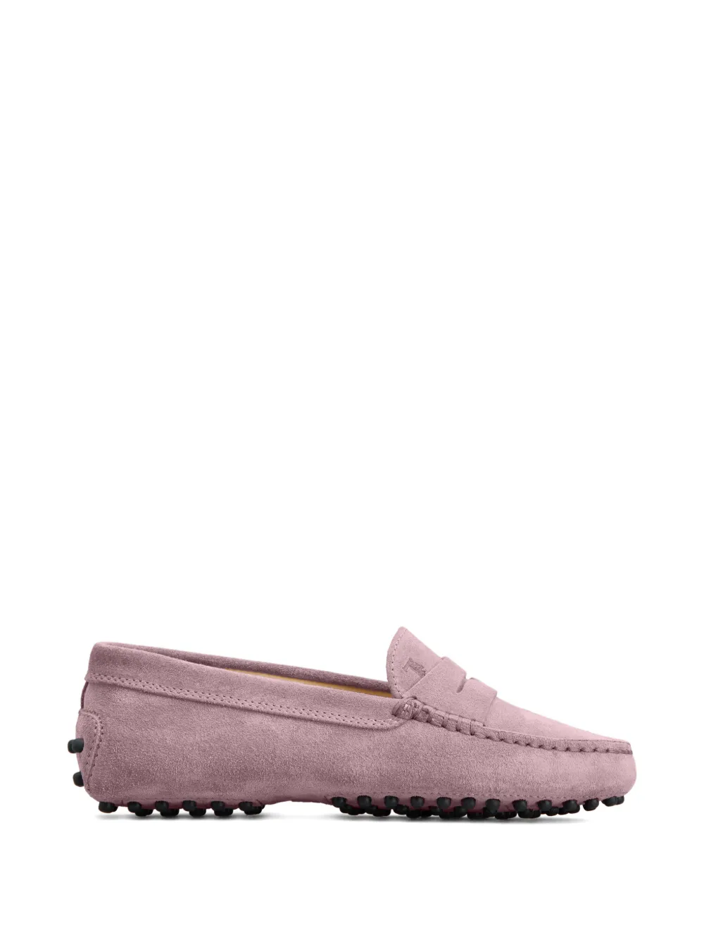 Tod's Gommino suede loafers Roze