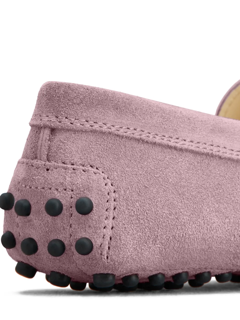 Tod's Gommino suede loafers Roze
