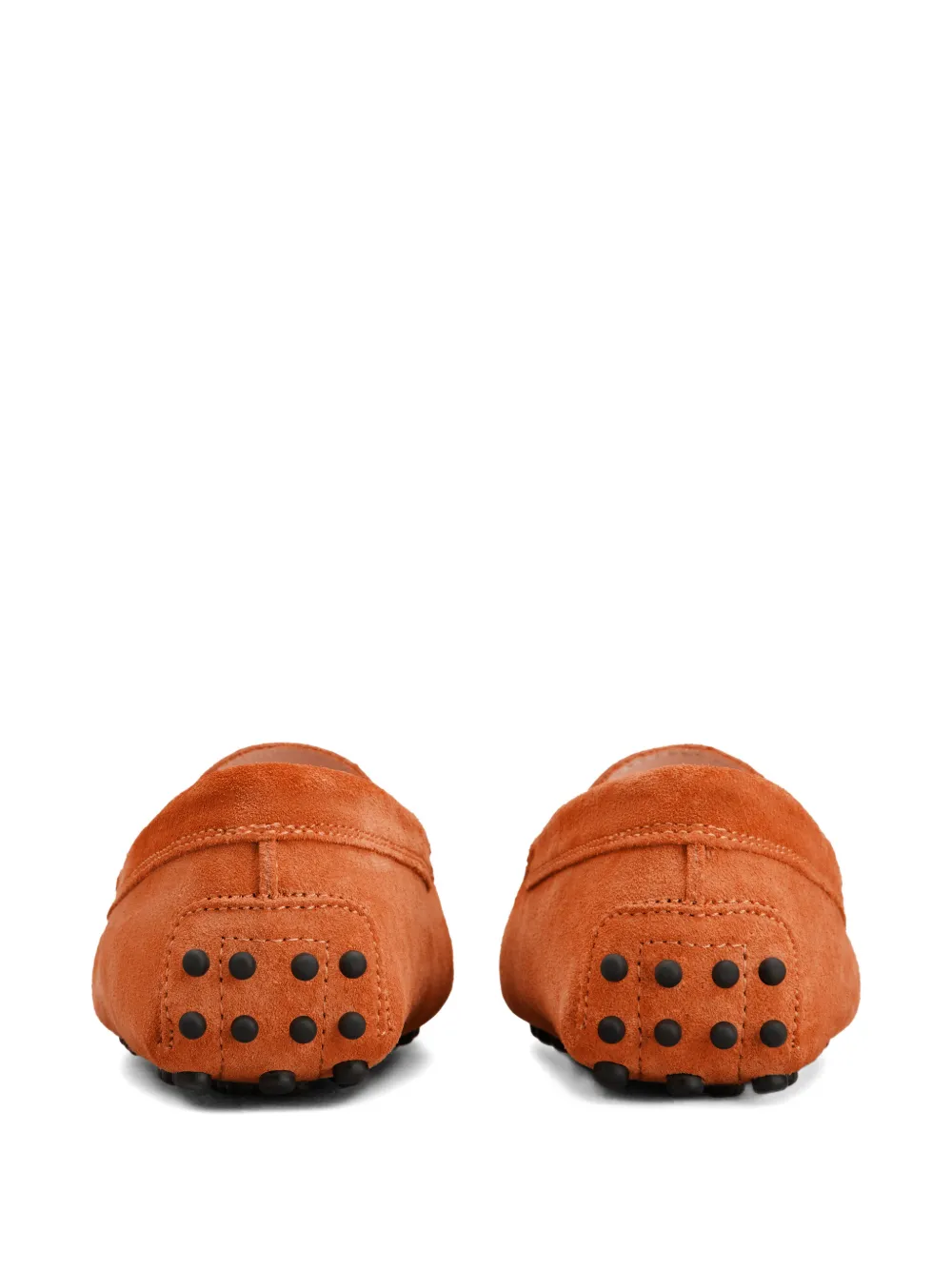 Tod's Gommino suede loafers Oranje