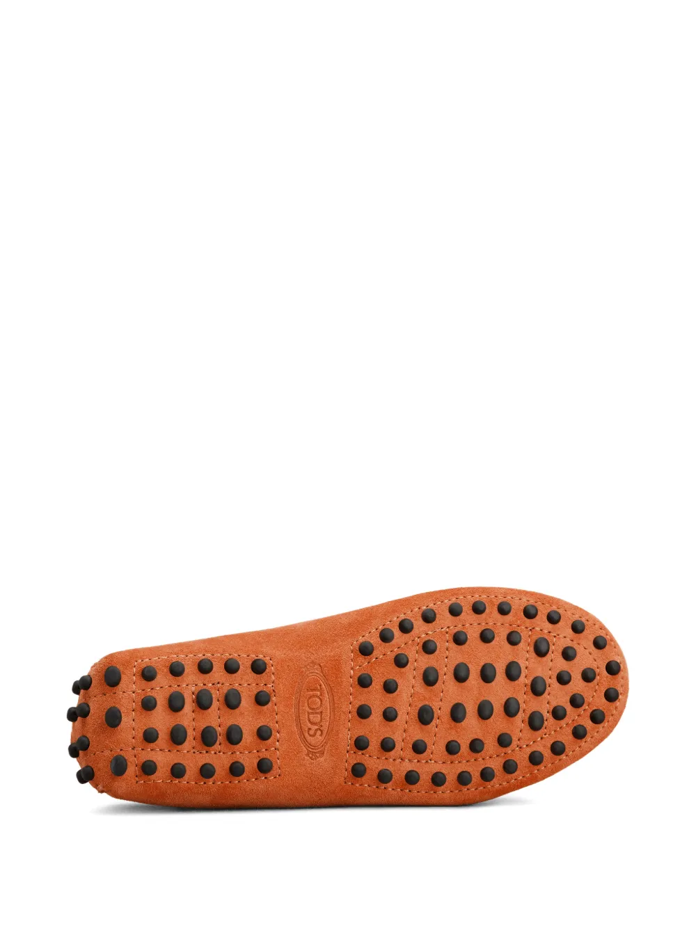 Tod's Gommino suede loafers Oranje