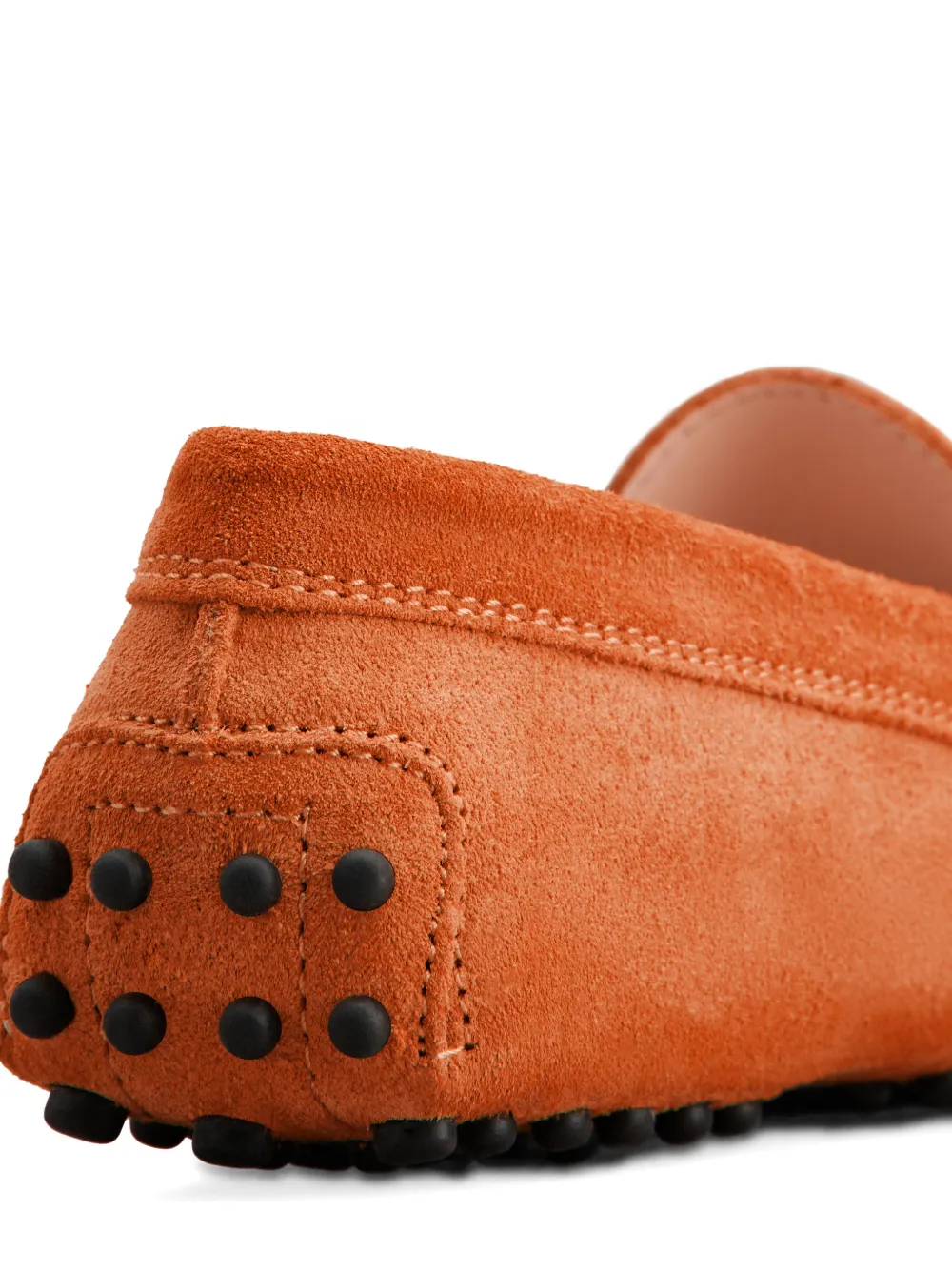 Tod's Gommino suede loafers Oranje