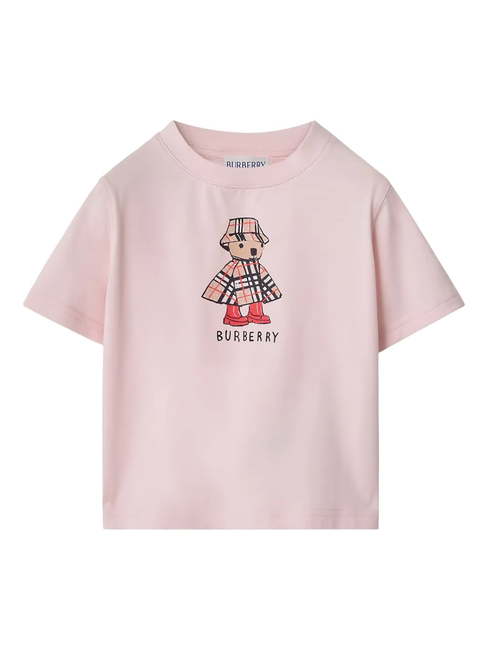 Burberry Kids T-shirt con stampa - Rosa