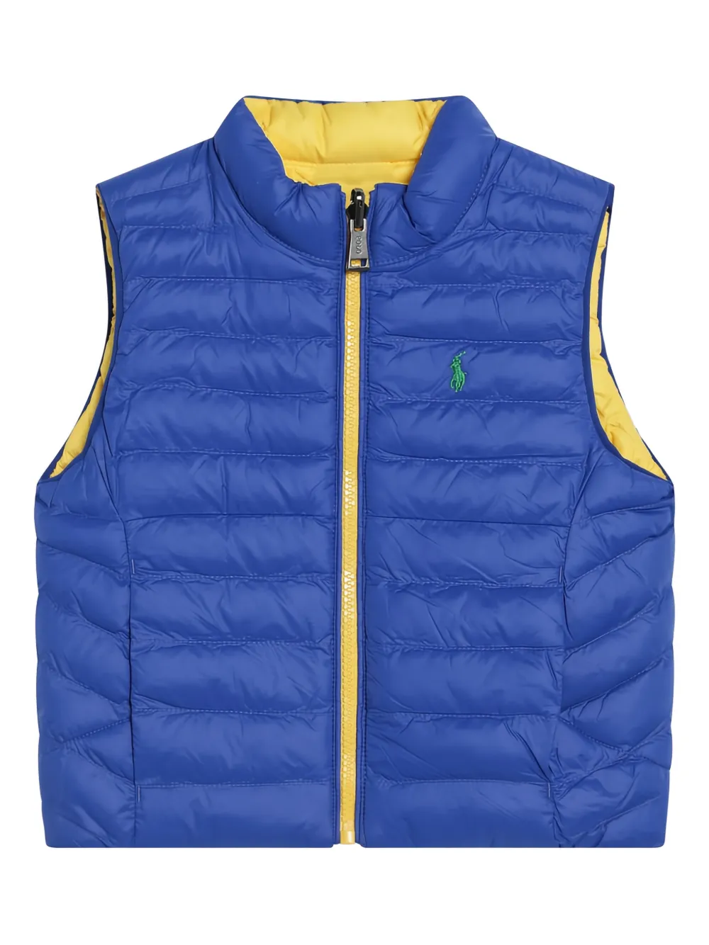 POLO RALPH LAUREN KIDS quilted gilet - Blue