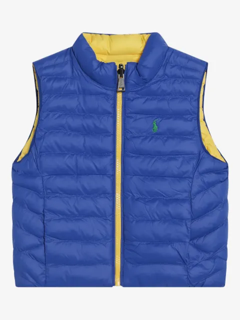 POLO RALPH LAUREN KIDS reversible quilted gilet