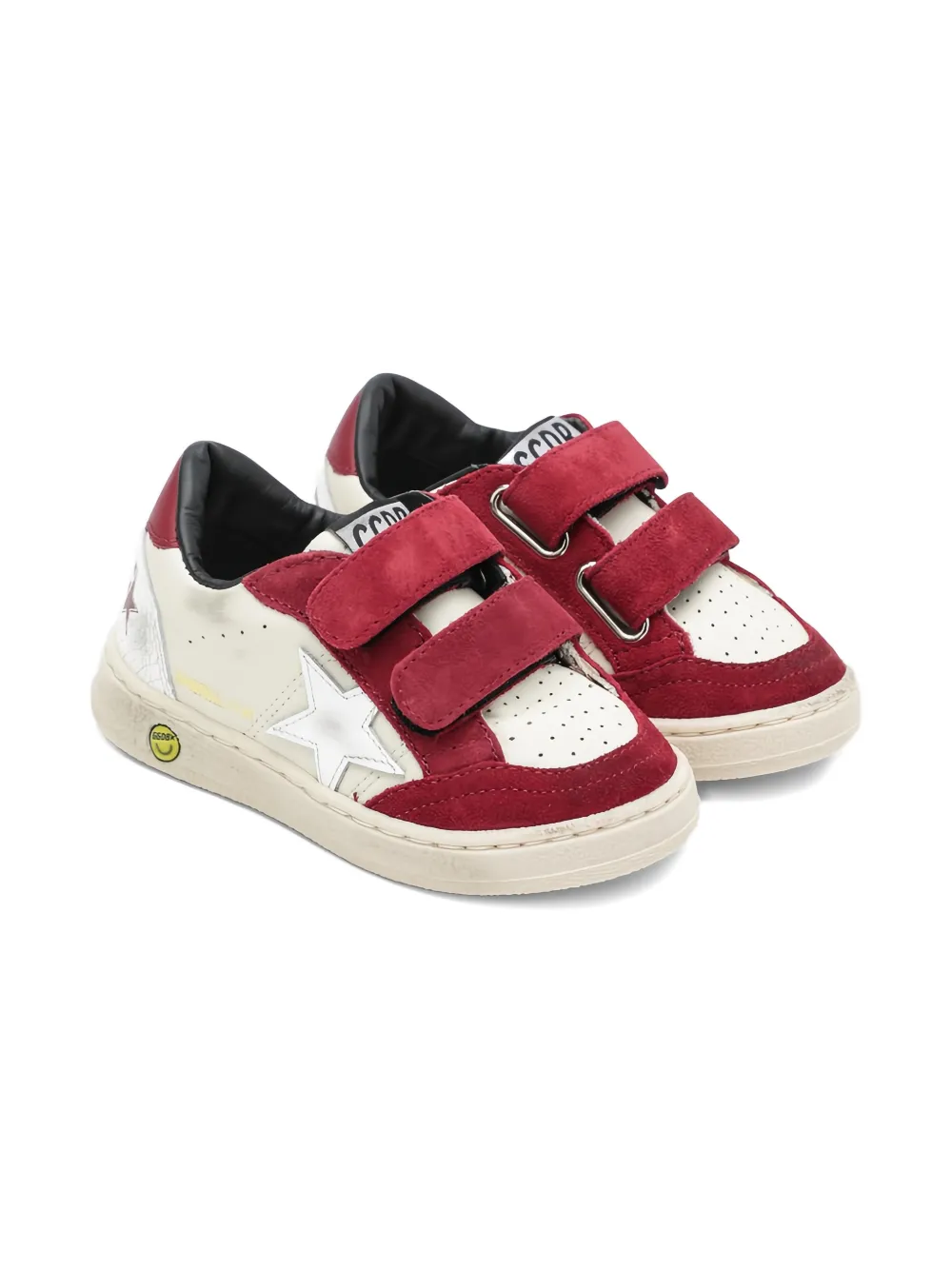 Golden Goose Kids Sneakers Ball Star Young con applicazione - Toni neutri