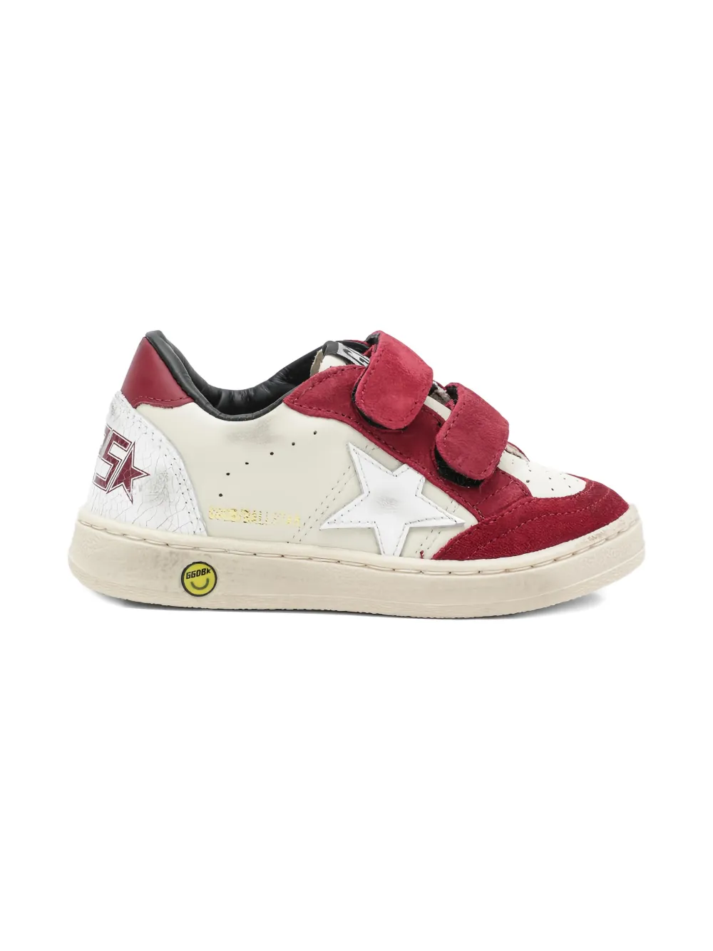 Golden Goose Kids Ball Star Young sneakers met sterapplicatie Beige
