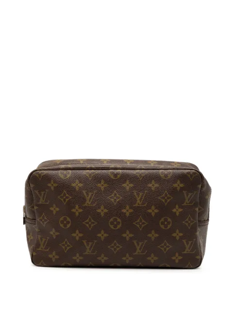 Louis Vuitton Pre-Owned 1990-2010 모노그램 트루스 투알레트 28 클러치