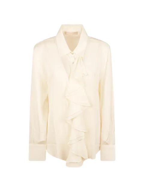 SILK95FIVE camisa con volantes