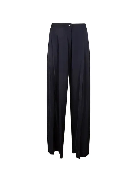 SILK95FIVE pleated palazzo pants