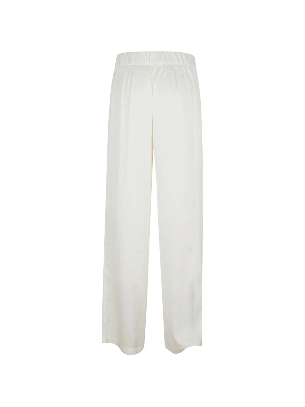 SILK95FIVE Amalfi broek met elastische tailleband Wit