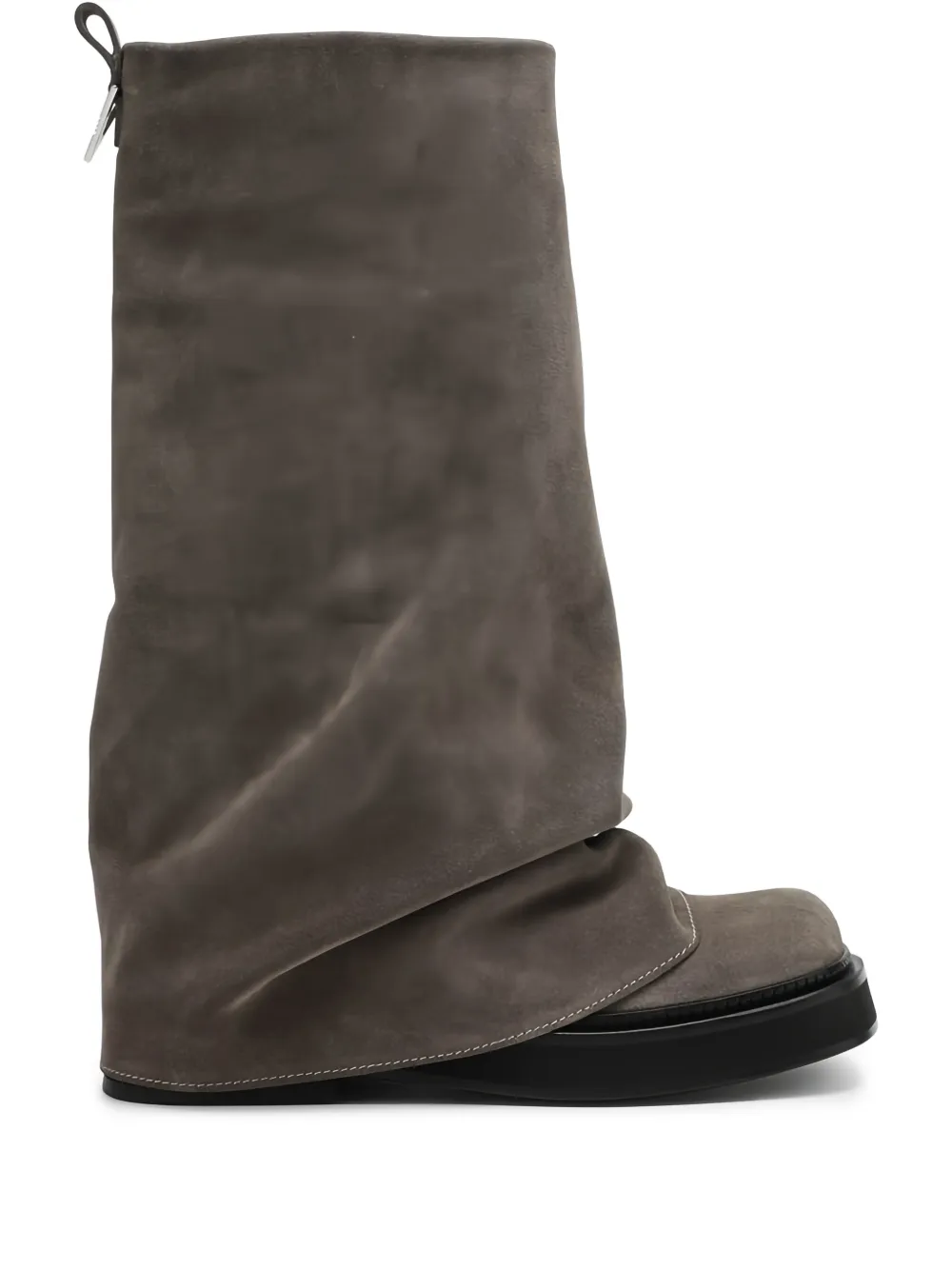 The Attico Robin suède laarzen Grijs