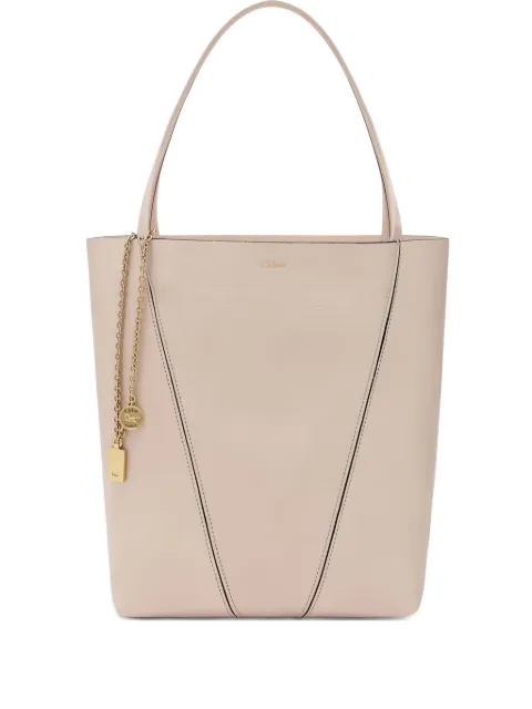 Chloé Spin leather tote bag