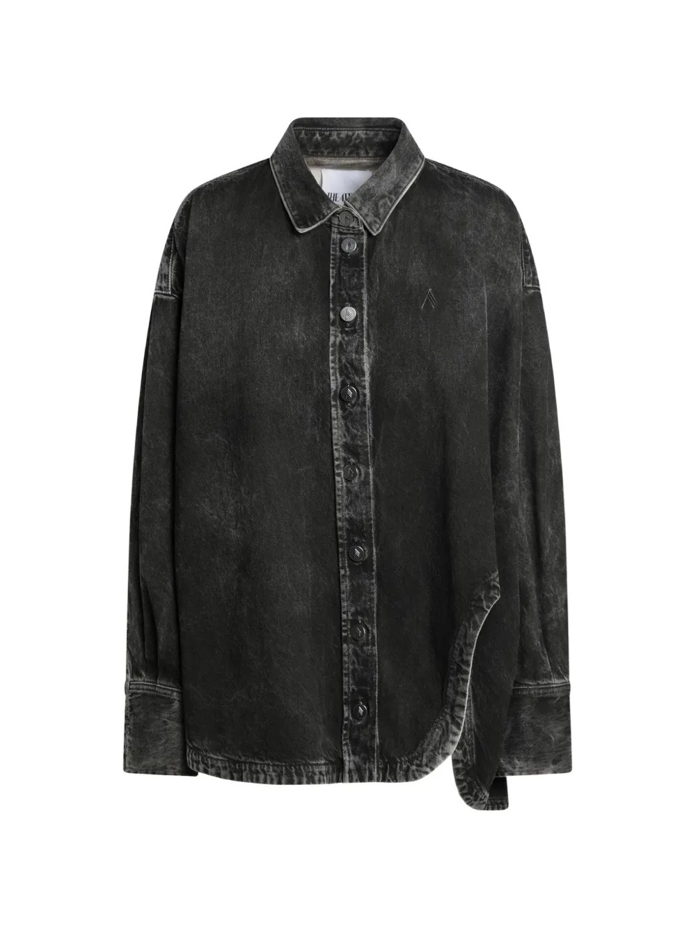 The Attico Diana shirt - Nero