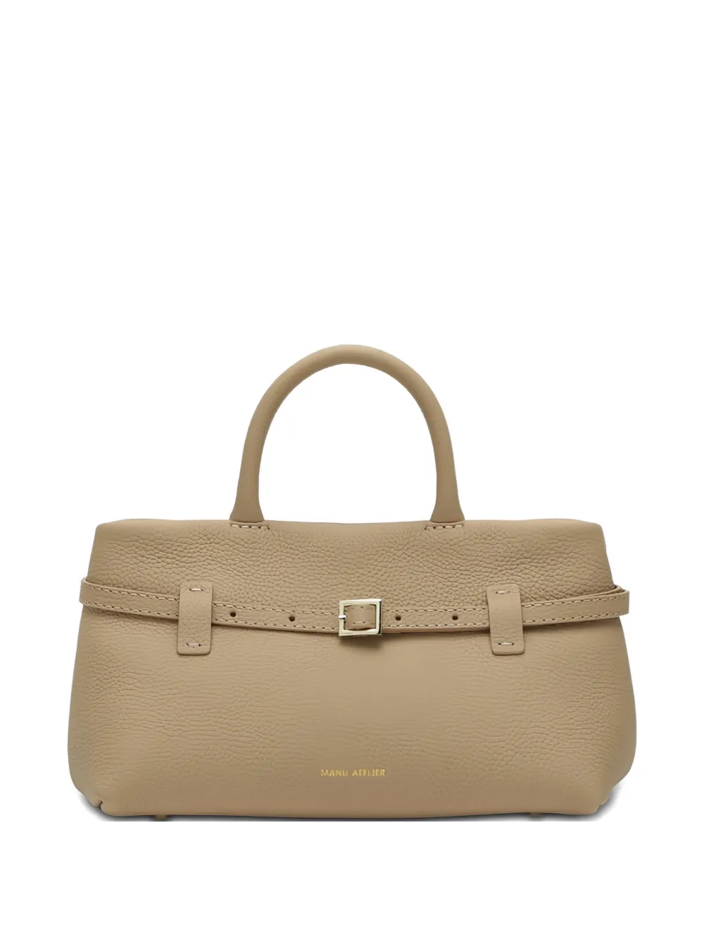 Manu Atelier Borsa tote Le Cambon 25 in pelle - Toni neutri